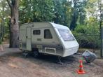 COMPLETE CARAVAN BEYERLAND SPRINTER 390 D, Caravans en Kamperen, Caravans, Vast bed, Treinzit, Uitbouw voortent, Particulier