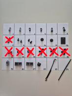 Playmobil kleine onderdelen zwart grijs, Ophalen of Verzenden, Gebruikt