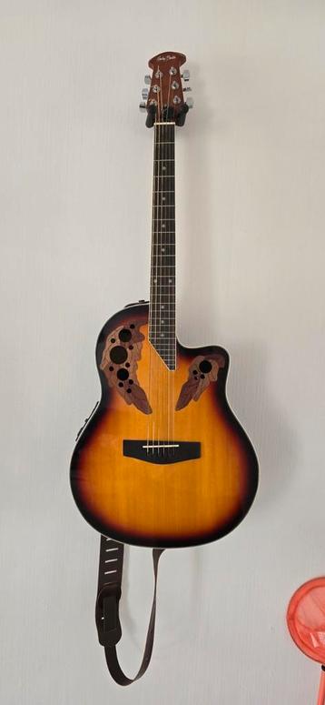 Harley Benton Semi-Akoestische Gitaar - Topstaat! beschikbaar voor biedingen