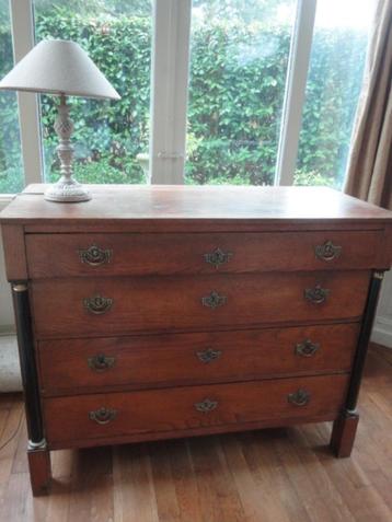 antieke EMPIRE COMMODE (1820), ladenkast beschikbaar voor biedingen