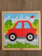 Houten puzzel auto - Viga, Kinderen en Baby's, Ophalen, 2 tot 4 jaar, Zo goed als nieuw, Van hout