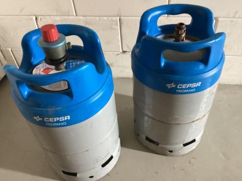 Spaanse gasflessen, propaan Cepsa, Caravans en Kamperen, Kampeeraccessoires, Gebruikt, Ophalen