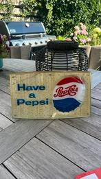 Oud reclamebord PEPSI Cola Button 3d mancave plastic, Verzamelen, Merken en Reclamevoorwerpen, Ophalen of Verzenden, Gebruikt