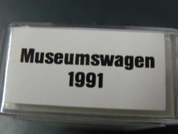 märklin mini club museumwagon 1991  spoor Z  nieuw  beschikbaar voor biedingen