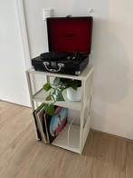 Platenspeler kastje met gemarmerd blad, Huis en Inrichting, Ophalen, Met plank(en), Minder dan 50 cm, Nieuw