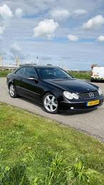 Mercedes CLK-Klasse 5.0 Clk500 Coupe AUT 2002 Zwart, Auto's, Mercedes-Benz, Te koop, Geïmporteerd, Emergency brake assist, CLK