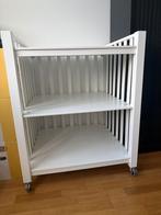 Witte Commode met 3 planken, Kinderen en Baby's, Kinderkamer | Commodes en Kasten, Ophalen, Gebruikt, 70 cm of meer, 75 tot 100 cm