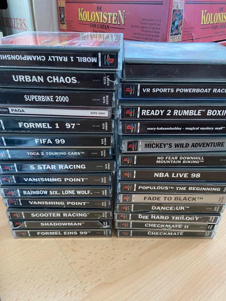Partij PS1 games! 35 stuks!, Spelcomputers en Games, Games | Sony PlayStation 1, Gebruikt, 1 speler, Vanaf 3 jaar, Ophalen of Verzenden
