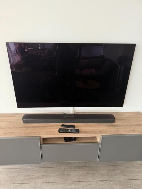 Philips 55OLED803 Ambilight 55" + JBL Soundbar met Subwoofer, Audio, Tv en Foto, Televisies, Zo goed als nieuw, OLED, 100 cm of meer