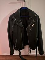 AllSaints Leren Jas - Zwart - Maat M, Ophalen of Verzenden, Zo goed als nieuw, Maat 48/50 (M), Zwart