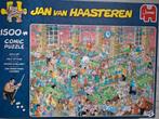 Jan van Haasteren 1500 Krijt op tijd, Ophalen of Verzenden, 500 t/m 1500 stukjes, Zo goed als nieuw