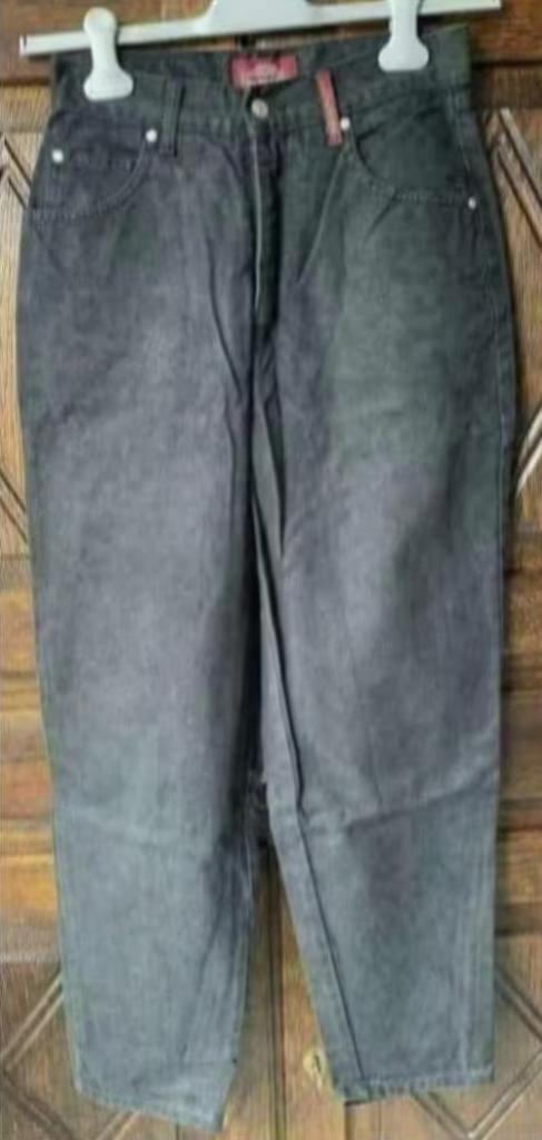 Zwarte jeans, spijkerbroek, broek; colours of the world; 38, Kleding | Dames, Broeken en Pantalons, Zo goed als nieuw, Maat 38/40 (M)