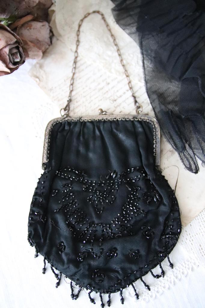 Antiek beugeltasje uit France 'PiFrance', Antiek en Kunst, Curiosa en Brocante, Ophalen of Verzenden