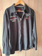 Heren blouse 3XL - valt kleiner (Italiaans), Zwart, Doramafi, Ophalen of Verzenden, Zo goed als nieuw