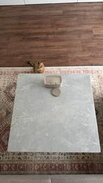Marmer Salontafel - 90x90 cm, Huis en Inrichting, Tafels | Salontafels, Ophalen, Vierkant, 50 tot 100 cm, Zo goed als nieuw