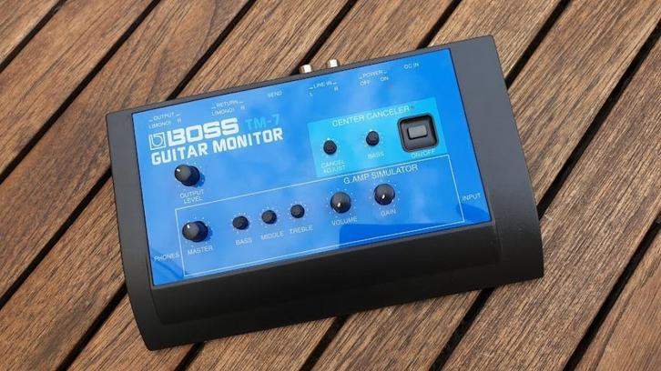 Boss TM-7 guitar monitor nieuw, Muziek en Instrumenten, Mengpanelen, Nieuw, Minder dan 5 kanalen, Ophalen of Verzenden