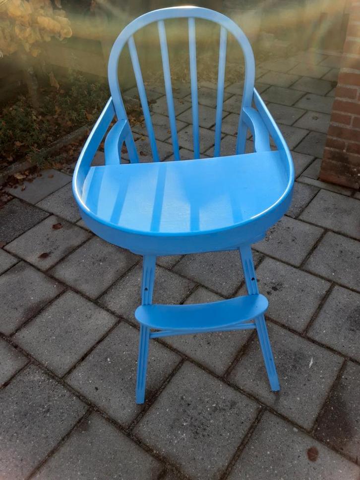 Brocante kinderstoel, Kinderen en Baby's, Kinderkamer | Tafels en Stoelen, Gebruikt, Stoel(en), Ophalen