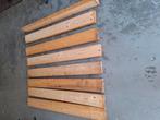 5 Houten balken 139 lang, Doe-het-zelf en Verbouw, Hout en Planken, Gebruikt, Ophalen of Verzenden, Balk, Vuren