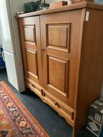 Eiken. 2 deurs kast, Antiek en Kunst, Ophalen