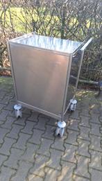 Gereedschapswagen RVS gereedschapskar sorteer kar, Ophalen, Insausti, ., Zo goed als nieuw