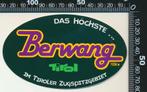 Sticker: Berwang Tirol, Ophalen of Verzenden, Zo goed als nieuw, Bedrijf of Vereniging