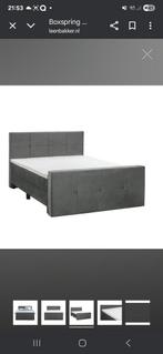 vasteras leen bakker 180x200, Huis en Inrichting, Slaapkamer | Boxsprings, Tweepersoons, Ophalen of Verzenden, Zo goed als nieuw