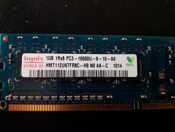 2 X 1GB DDR3 geheugen 8-9 beschikbaar voor biedingen