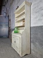 Vintage Apothekerskast Wit | Antieke Witte Apothekers Kast, Huis en Inrichting, Met deur(en), 25 tot 50 cm, Minder dan 150 cm