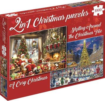 TFF-A Cosy Christmas+Skating Around the ChristmasTree 2x1000 beschikbaar voor biedingen