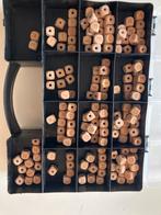 Houten letterkralen incl koffer, Hobby en Vrije tijd, Ophalen of Verzenden, Nieuw, Kraal