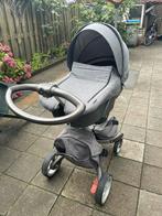 Stokke kinderwagen, Kinderen en Baby's, Kinderwagens en Combinaties, Zo goed als nieuw, Combiwagen, Verstelbare duwstang, Ophalen