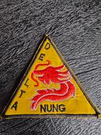RED DRAGONS - PATCH - MACV SF - MIKE FORCE - DELTA NUNGS - V, Ophalen of Verzenden, Landmacht, Amerika, Embleem of Badge