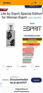 Life by esprit woman - special edition 30ml EDT ~ nieuw, Sieraden, Tassen en Uiterlijk, Uiterlijk | Parfum, Ophalen of Verzenden