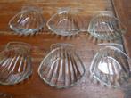 11 vintage glazen schelpen, Pyrex, Ophalen of Verzenden