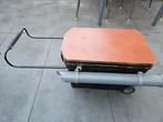 Zeevis koffer,op wieltjes., 100 liter of meer, Ophalen, Transportkar