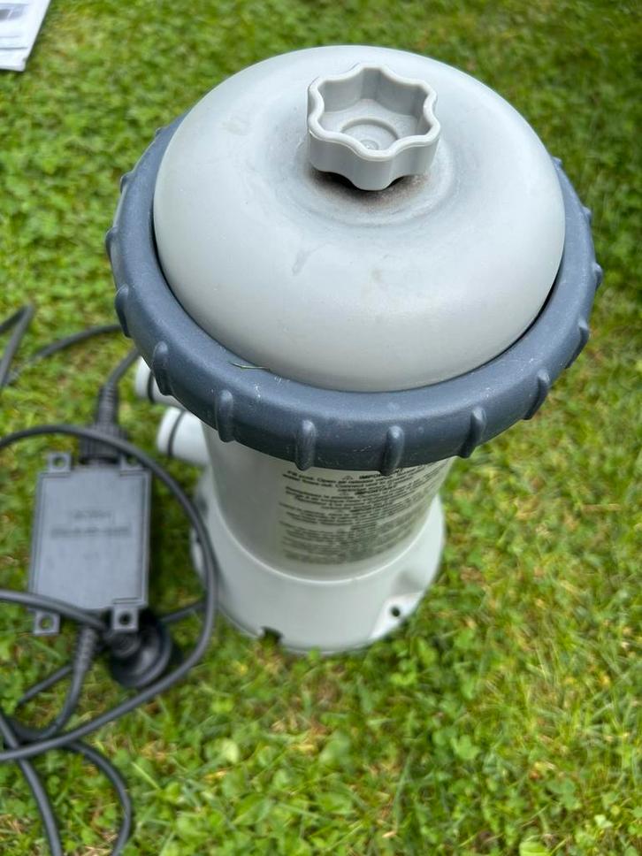 Krystal clear filterpomp (Intex), Tuin en Terras, Zwembad-toebehoren, Gebruikt, Filter, Ophalen