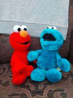 Elmo en cookie monster knuffels, Ophalen of Verzenden, Zo goed als nieuw, Overige typen