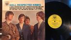 Lp The Kinks - Well Respected Kinks, Gebruikt, Ophalen of Verzenden