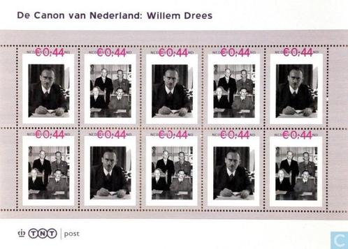 Canon van Nederland: Willem Drees, Postzegels en Munten, Postzegels | Nederland, Postfris, Na 1940, Ophalen of Verzenden