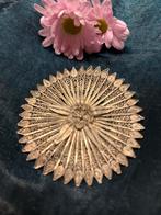 Antieke zilveren Filigrain Broche - Indonesië?, Sieraden, Tassen en Uiterlijk, Antieke sieraden, Ophalen of Verzenden, Zilver
