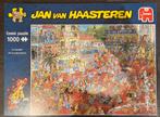 Legpuzzel van Jan van Haasteren La Tomatina 1000 stukjes., Ophalen of Verzenden, 500 t/m 1500 stukjes, Zo goed als nieuw, Legpuzzel