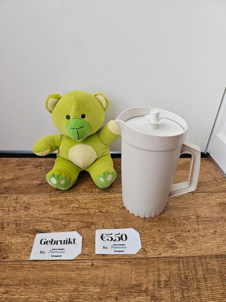 Tupperware vintage sapkan creme 1 liter, Huis en Inrichting, Keuken | Tupperware, Gebruikt, Beker of Kan, Crème, Ophalen of Verzenden