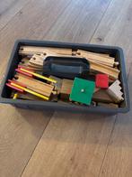 Houten trein, Kinderen en Baby's, Speelgoed | Houten speelgoed, Ophalen, Gebruikt