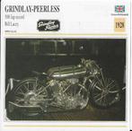 M128 motorkaart grindlay - peerless ( 1928 ), Ophalen of Verzenden, Zo goed als nieuw, Motoren