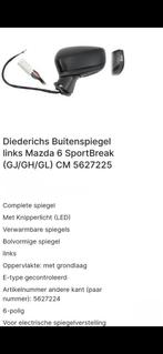 Diederichs Linker Buitenspiegel Mazda 6 SportBreak, Auto-onderdelen, Ophalen of Verzenden, Nieuw, Mazda