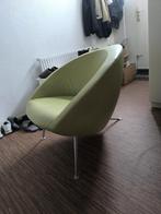 Artifort Hanna stoel design groen modern 3X, Huis en Inrichting, Stoelen, Overige kleuren, Drie, Leer, Ophalen of Verzenden
