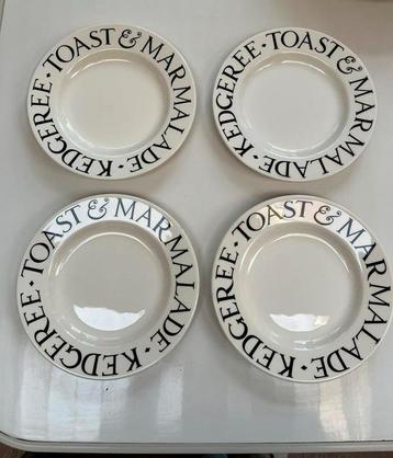 Nieuw! Toast & Marmelade 8,5 inch plates, Emma Bridgewater beschikbaar voor biedingen