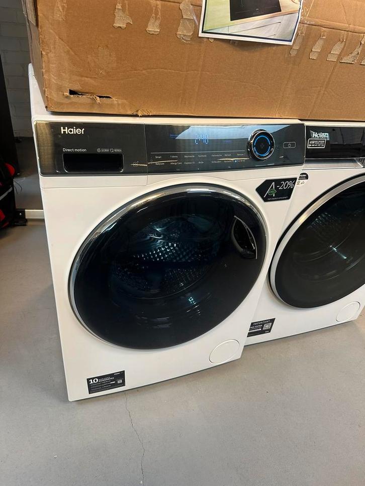 HAIER 12KG I-PRO SERIES 7 PLUS WASMACHINE VOORLADER A, Witgoed en Apparatuur, Wasmachines, Nieuw, Voorlader, 10 kg of meer, 85 tot 90 cm