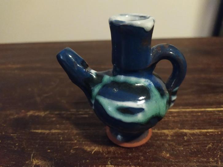 Mooi geglazuurd aardewerk vogelfluitje, Antiek en Kunst, Antiek | Keramiek en Aardewerk, Ophalen of Verzenden