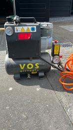 Compressor Vos airtools, Gebruikt, Ophalen of Verzenden, Minder dan 200 liter/min, 25 tot 100 liter